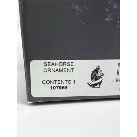 Waterford Seahorse Crystal Ornament Made In Germany 107966 - Picture 9 of 13